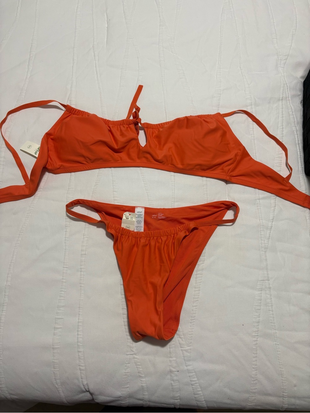 Arie Orange Bikini Set